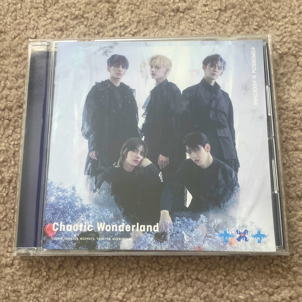 TXT Tomorrow by together Chaotic wonderland jewel case album kpop